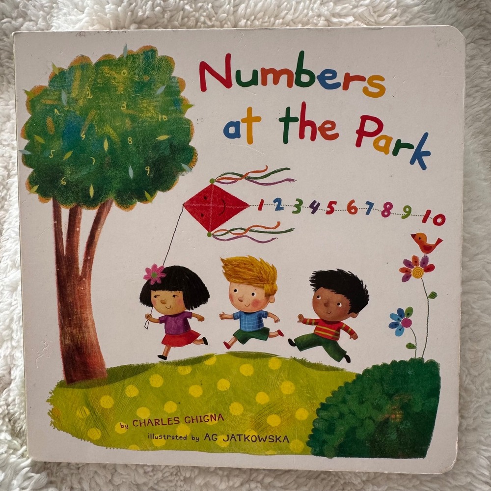 Numbers at the Park BoardBook Charles Ghigna 2014 Counting 1-10 Illustrated Park